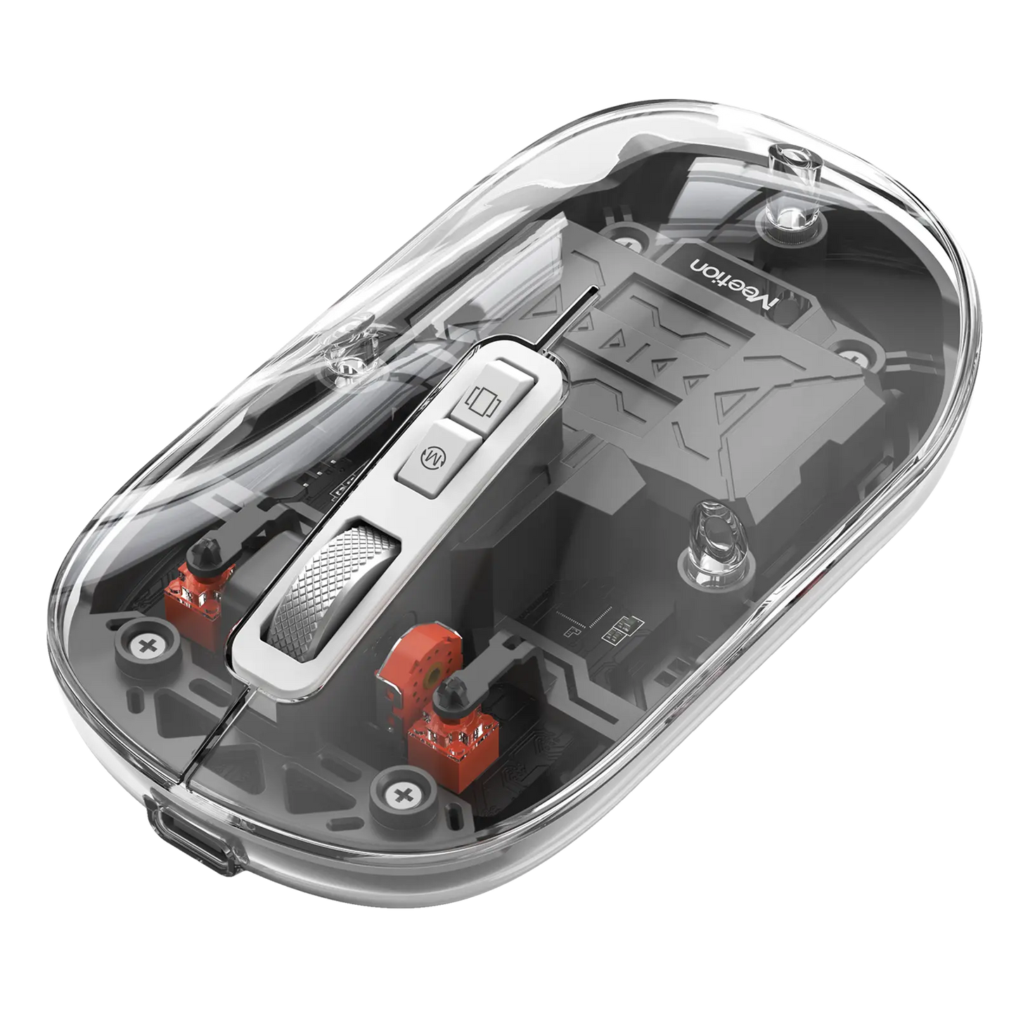 MEETION BTM005 Dual-Mode Transparent Mouse – 2.4G + Bluetooth