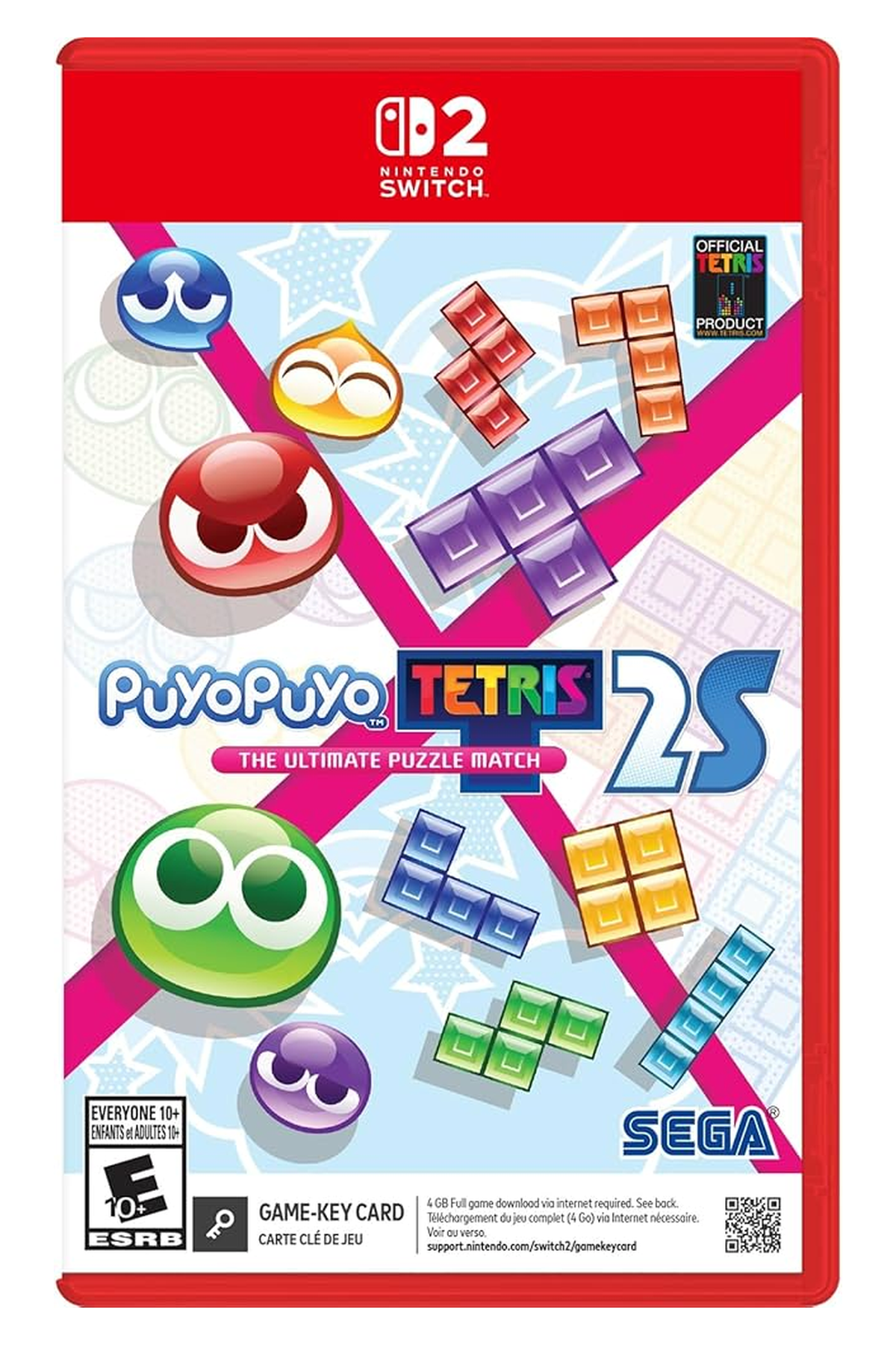 Puyo Puyo Tetris 2S - Nintendo Switch 2 – Nintendo Switch 2 physical game cover, front view
