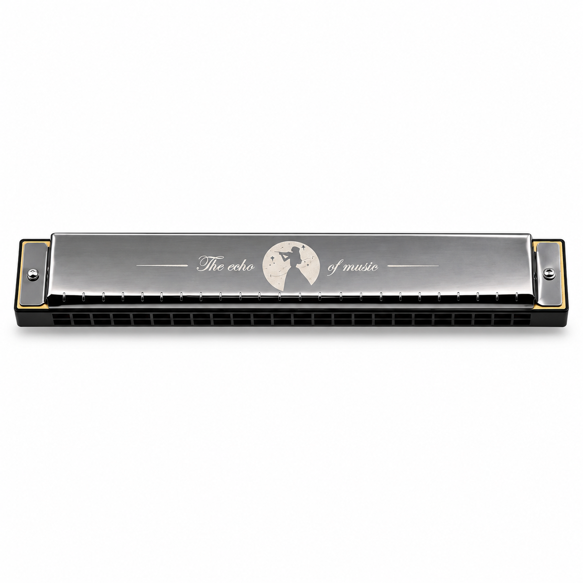 QIMEI Advanced C Key Harmonica front view