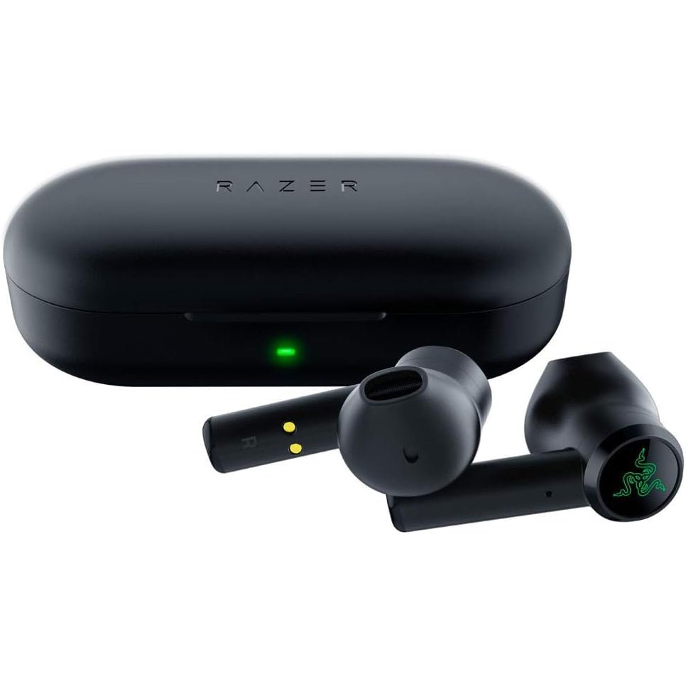 Razer Hammerhead True Wireless Bluetooth Gaming Earbuds: 60ms Low - Latency - IPX4 Water Resistant - gametricks