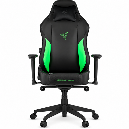 Razer Tarok Ultimate Gaming Chair with soft narrow bottom shadow