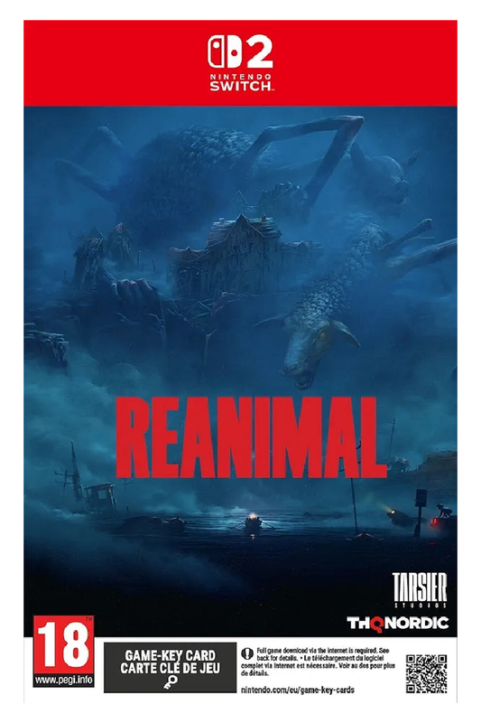 REANIMAL - Nintendo Switch 2 – Nintendo Switch 2 physical game cover, front view