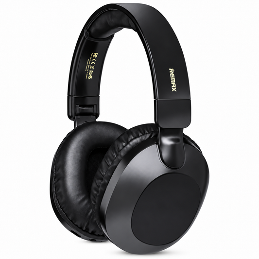 Remax RB-705HB Wireless Headphone Black with soft narrow bottom shadow