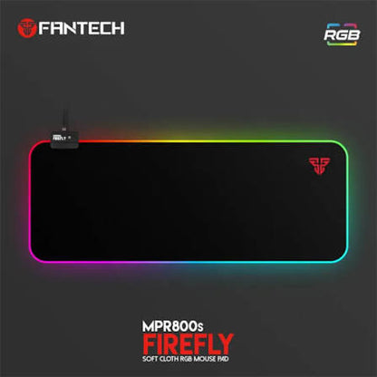 Fantech MPR800s FIREFLY RGB Gaming Mouse Pad