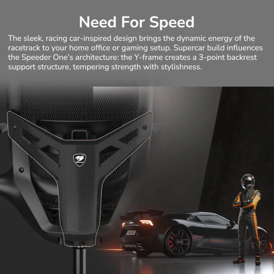 Cougar SPEEDER ONE Ergonomic Gaming Chair COUGAR