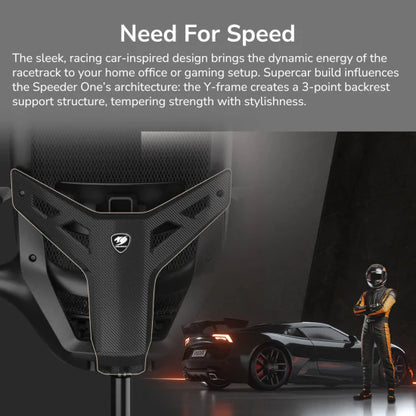 Cougar SPEEDER ONE Ergonomic Gaming Chair COUGAR