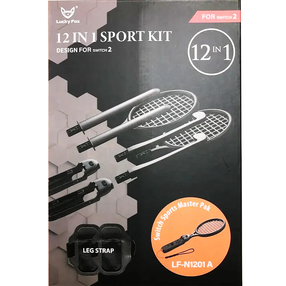 Lucky Fox 12 in 1 Sports Kit for Nintendo Switch 2 LUCKY FOX
