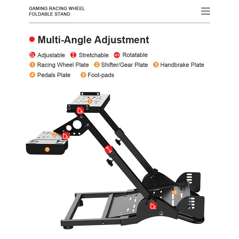 PXN A10 Foldable and Adjustable Racing Wheel Stand SONY