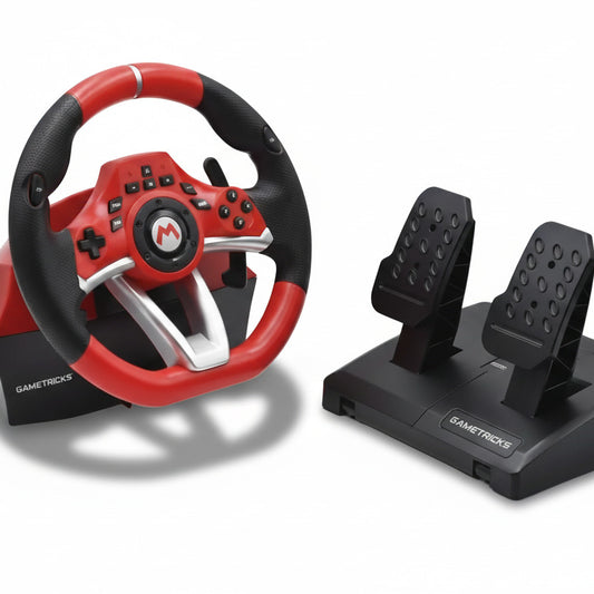 Hori Nintendo Switch Mario Kart Racing Wheel Pro Deluxe - Officially Licensed By Nintendo HORI