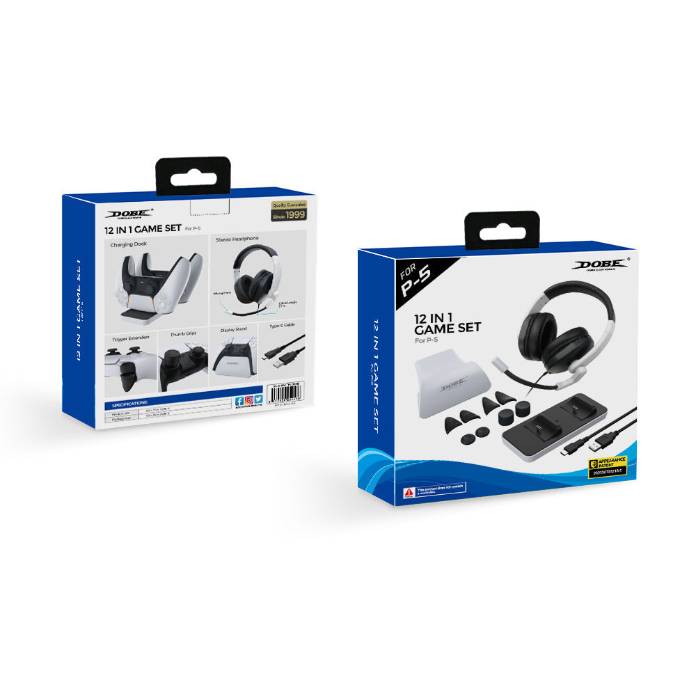 Dobe PS5 12 in 1 Kit - TP5-0578B DOBE