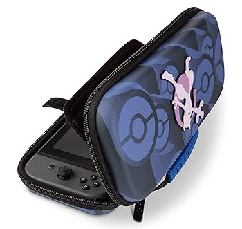 PowerA Travel Protection Case For Nintendo Switch with Carry Handle, Officially Licensed - Pokémon Mewtwo POWERA