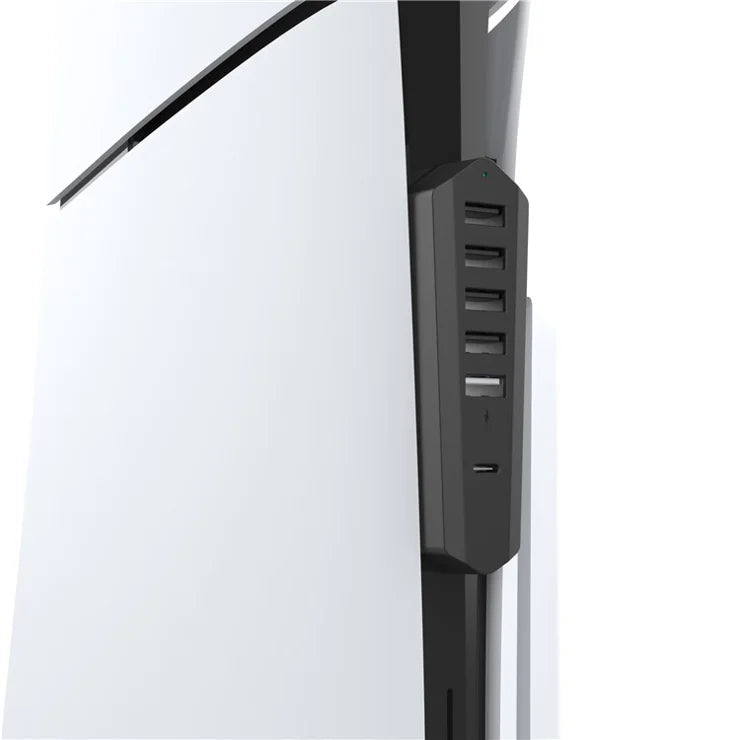 Ipega High Speed 6 Port USB Expansion Hub For PS5 Slim & PS5 Pro IPEGA