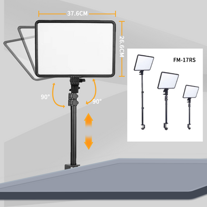 JMARY FM-17RS 17-inch Touch Control Dimmable LED Panel Light with MT-75 Tripod