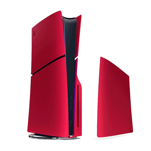 PS5 Slim Console Covers - Volcanic Red DOBE