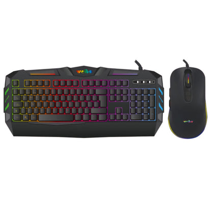 Weibo WB520 RGB Gaming Keyboard & Mouse Set