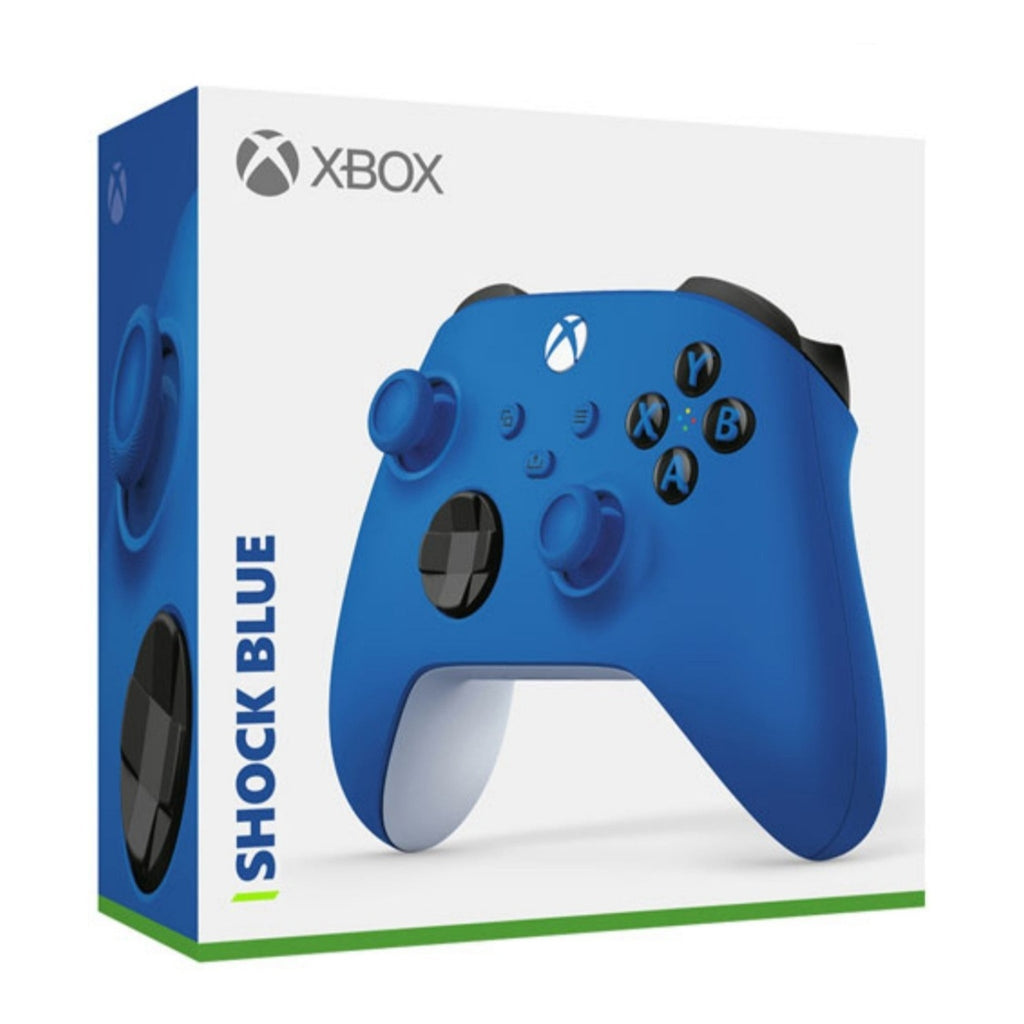Xbox Wireless Controller - Shock Blue for Xbox Series X|S, Xbox One, and Windows Devices MICROSOFT