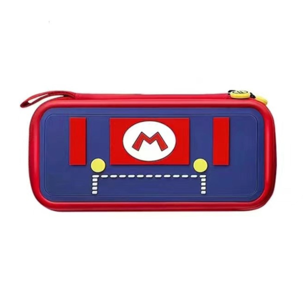 3D Pattern Deluxe Hard Protective Carrying Bag for Nintendo Switch - Super Mario Red & Blue IPLAY