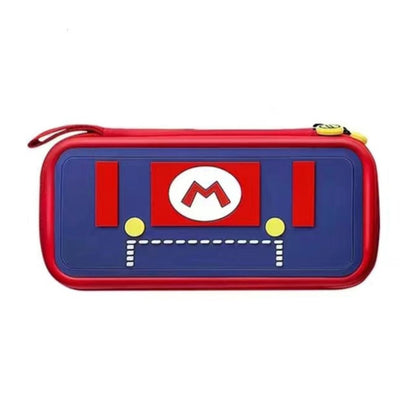 3D Pattern Deluxe Hard Protective Carrying Bag for Nintendo Switch - Super Mario Red & Blue IPLAY
