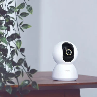 Xiaomi Smart Camera C300, 2K Clarity, 360° Vision, AI Human Detection, F1.4 Large Aperture and 6P Lens, Enhanced Color Night Vision in Low Light, Full Encryption for Privacy Protection