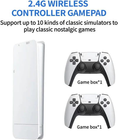 M15 Retro Game Stick, 4K HDMI Output & Wireless Controller Plug and Play Video Game Console with 19000+ Games, Arcade Game Console