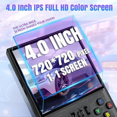 R36 Max (2025) 4inch IPS 21000+ Games Video Handheld Game Players 4000mAh OS Linux System Hand Retro Game Console R36 Max