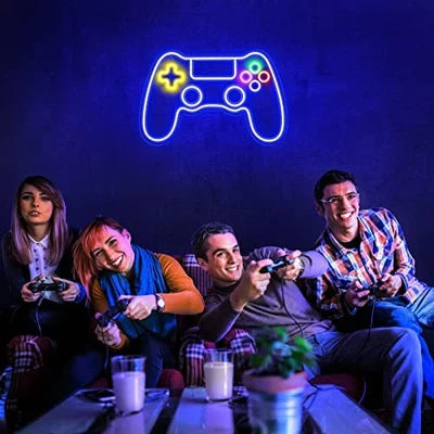 LED Light Neon Sign For Wall Decor 40×26 cm - Game Controller