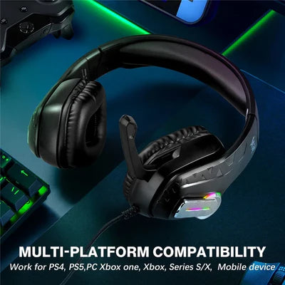 kOTION Each G4100 RGB Gaming Headset - Black Kotion Each