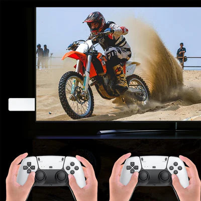 M15 Retro Game Stick, 4K HDMI Output & Wireless Controller Plug and Play Video Game Console with 19000+ Games, Arcade Game Console