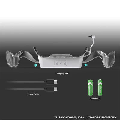 Dobe Charging Dock for Meta Quest 2 / Meta Quest 3 / Meta Quest 3S TY-3867 DOBE