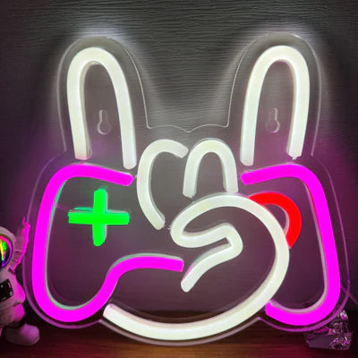 LED Light Neon Sign For Wall Decor 22×20 cm - Game Controller