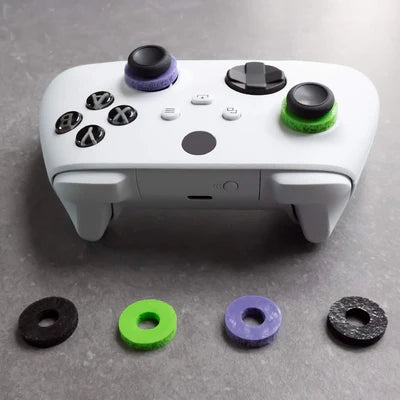 KontrolFreek Precision Rings | Aim Assist Motion Control for PS4, PS5, Xbox, Nintendo Switch Pro & Scuf Controllers (Black/Purple/Green) KONTROLFREEK