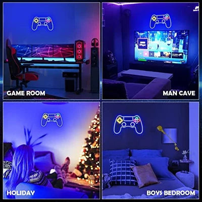 LED Light Neon Sign For Wall Decor 40×26 cm - Game Controller