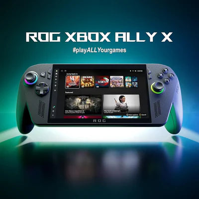 ASUS ROG XBOX Ally X, AMD Ryzen AI Z2 Extreme Processor,24GB RAM, 1TB SSD,7"/17.8cm, FHD,Touchscreen,120Hz, Gaming Handheld PC ASUS