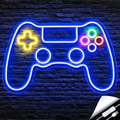 LED Light Neon Sign For Wall Decor 40×26 cm - Game Controller