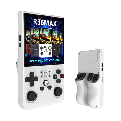 R36 Max (2025) 4inch IPS 21000+ Games Video Handheld Game Players 4000mAh OS Linux System Hand Retro Game Console R36 Max