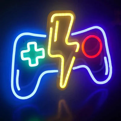 LED Light Neon Sign For Wall Decor 39×29 cm - Gaming Controller