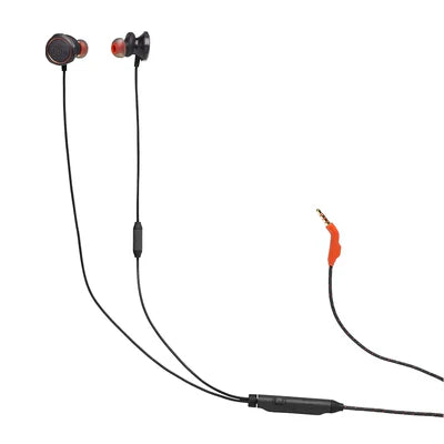 JBL Quantum 50 In-Ear Wired Gaming Headset with QuantumSOUND Technology, Black