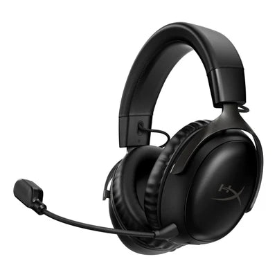 HyperX Cloud III Wireless – Gaming Headset for PC, PS5, PS4, up to 120-hour Battery, 2.4GHz Wireless, DTS Spatial Audio HYPERX