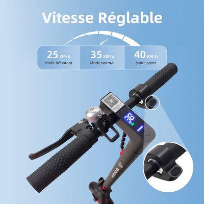AG Electric Scooter for Adults,250W Motor,36V 6Ah Battery, Up to 40km/h Max Speed, 8.5"Tires, 8930-45km Long-Range, Foldable & Light Weight Foldable Commuting Escooter