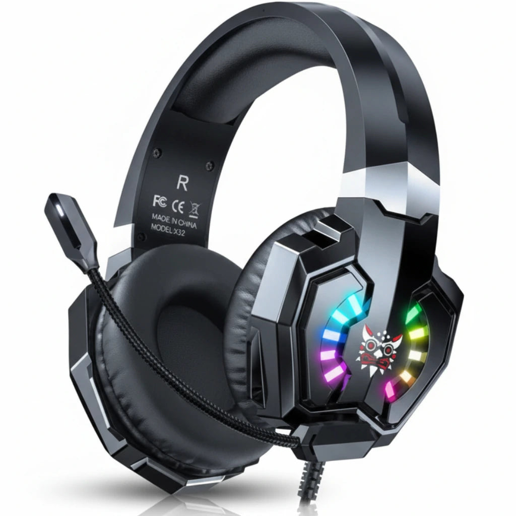 ONIKUMA X32 RGB Wired Gaming Headset ONIKUMA
