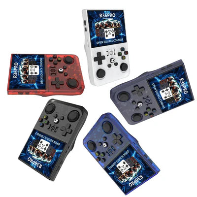 2025 R36 Pro 3.5inch IPS 64GB 18000+ Games Video Handheld Game Players 4000mAh OS Linux System Hand Retro Game Console R36s Pro R36 Max