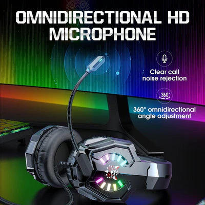 ONIKUMA X32 RGB Wired Gaming Headset ONIKUMA