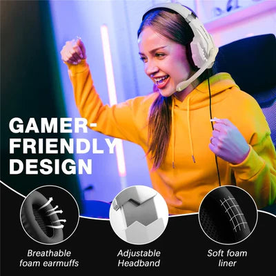 kOTION Each G9000 Gaming Headset - White Kotion Each