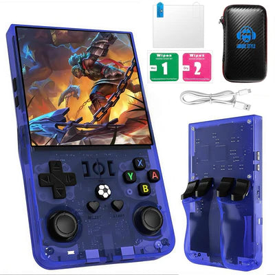 R36 Max (2025) 4inch IPS 21000+ Games Video Handheld Game Players 4000mAh OS Linux System Hand Retro Game Console R36 Max