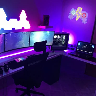 LED Light Neon Sign For Wall Decor 39×29 cm - Gaming Controller