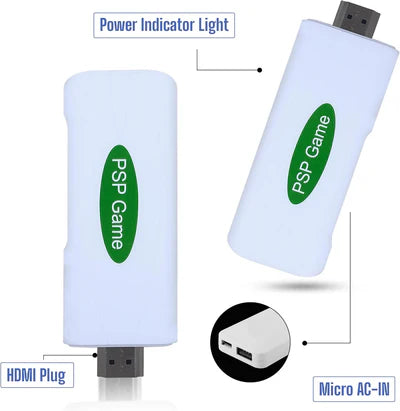 MA18 Retro Game Stick Console, with 52 Emulators, 30,000+ Classic Games Including GTA Game