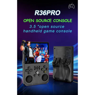2025 R36 Pro 3.5inch IPS 64GB 18000+ Games Video Handheld Game Players 4000mAh OS Linux System Hand Retro Game Console R36s Pro R36 Max