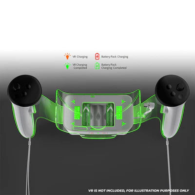 Dobe Charging Dock for Meta Quest 2 / Meta Quest 3 / Meta Quest 3S TY-3867 DOBE