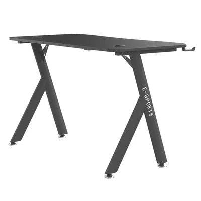 R5 Gaming Desk, Headset Holder & Cup Holder - 120cm