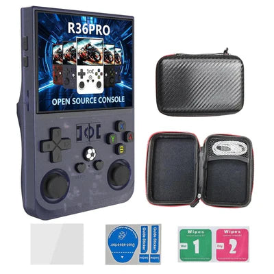 2025 R36 Pro 3.5inch IPS 64GB 18000+ Games Video Handheld Game Players 4000mAh OS Linux System Hand Retro Game Console R36s Pro R36 Max